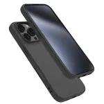 Silicone Soft Slim Plain TPU Black Case For iPhone 16 Pro Max