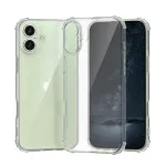 iPhone 16 Plus Transparent Bumper Clear Case with Shockproof Protection