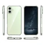 iPhone 16 Shockproof Bumper Clear Case Transparent Protection