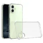 iPhone 16 Plus Transparent Bumper Clear Case with Shockproof Protection