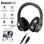 Best T-43 Wireless Bluetooth Headphones Built-in Mic Noise Cancelling Earphones