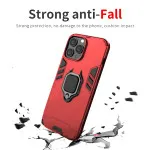 Armor Shockproof Ring Case Cover For iPhone 16 Pro