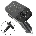 High-Quality Wireless Car FM Transmitter with Dual USB Charging Ports and MP3 Playback