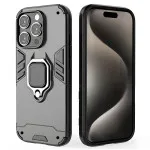 For iPhone 16 Pro Shockproof High Quality Ring Case Cover