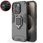 Shockproof Ring Stand Armor Case For iPhone 16 Pro Max