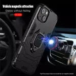 Shockproof Ring Stand Armor Case For iPhone 16 Pro Max