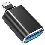 iPhone OTG USB 3.0 to 8-Pin Adapter for iPhone & iPad - Fast Data Transfer & Charging