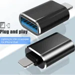 iPhone OTG USB 3.0 to 8-Pin Adapter for iPhone & iPad - Fast Data Transfer & Charging