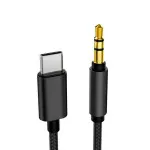 Type C to 3.5mm Aux Cable Male Audio Jack Nylon Cable Adapter For iPad/Samsung