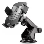 Universal Car Phone Holder with 360° Rotation Adjustable Telescopic In Car Dashboard Phone Mount
