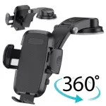 360° Rotation Dashboard Long Arm Car Phone Holder Mount Stand