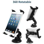 Tablet Holder Digital Tablet Car Mount, Windshield or Dashboard Truck Holder for Universal Samsung Galaxy Tabs and iPads