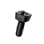 Car Mp3 Player FM Transmitter Charger Adaptor, 3.6A QC 3.0 Cigarette Lighter