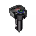 Wireless USB Car FM Transmitter Charger Adaptor, 3.6A QC 3.0 Cigarette Lighter USB Adapter UK