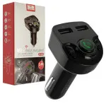 Wireless USB Car FM Transmitter Charger Adaptor, 3.6A QC 3.0 Cigarette Lighter USB Adapter UK