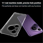 Huawei Pura 70 Pro Clear TPU Case, Military-Grade Shockproof Cover