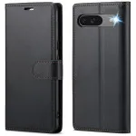 Google Pixel 9 Pro XL 5G 6.8" Wallet Case with RFID Blocking - Black