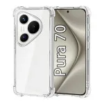 Huawei Pura 70 Clear TPU Case - Military-Grade Protection