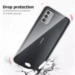 Nokia G42 5G Case - Slim Transparent TPU Rubber Cover, Flexible Soft Skin Protective Sleeve for Nokia G42 Phone