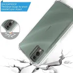 Nokia X30 5G Slim Clear Silicone Case - Shockproof Gel Phone Cover for Ultimate Protection