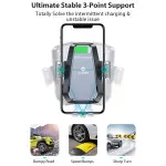 360 Car Holder Charger Phone Car Mount Clamping Automatic Wireless Charger Universal UK