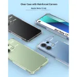 Clear TPU Case for Redmi Note 13 4G | Military-Grade Shockproof Protection | Soft Cover with Reinforced Corners