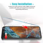 2.5D Full Cover Tempered Glass Screen Protector - 2 Pack for Nokia C32 | UK