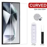 Full Glue UV Liquid Tempered Glass for Samsung S24 Ultra - 9H, Anti-Scratch, HD Clear