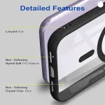 Sleek Shockproof Magnetic Case with Magsafe Compatibility | Reliable Protection for Samsung S24 Ultra