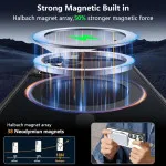 Magnetic Case for Samsung Galaxy S24 Plus | Shockproof Translucent Matte Back | MagSafe Compatible