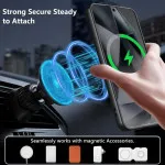 Loadbasket Shockproof Magnetic Case for Samsung Galaxy S24 | Translucent Matte Design with MagSafe