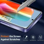 Transparent Cover + Tempered Glass Screen Protector For Xiaomi 14 Pro TPU Case 9H