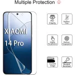 Xiaomi 14 Pro Screen Protector | Self-Healing TPU Film, Anti-Scratch Camera Lens Guard | Case-Friendly 2+2 Pack