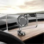 Magnetic Car Phone Holder for Dashboard - 360° Rotation, Universal Compatibility, Strong Grip for All Smartphones