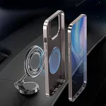 Magnetic Car Phone Holder for Dashboard - 360° Rotation, Universal Compatibility, Strong Grip for All Smartphones