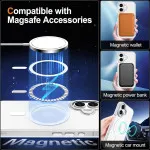 White MagSafe Case for iPhone 16 Plus - Premium Protection & Fast Wireless Charging