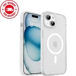 MagSafe iPhone 15 Case - Slim Matte Shockproof with 10 FT Drop Protection - Clear Anti-Scratch Cover | UK