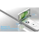 iPhone 15 Plus Clear Magnetic Case, Magsafe Compatible, Slim Anti-Yellowing Shockproof Cover