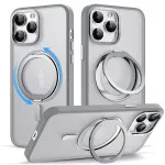 Ultimate Protection For iPhone 11 Pro Grey Case with Rotating Ring Stand