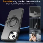 Premium iPhone 14 MagSafe Ring Case Black – Ultimate Protection & Style