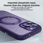 MagSafe Compatible Purple Ring Case For iPhone 14 Pro | Protective
