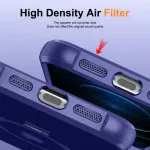 iPhone 15 Pro Max Ring Case Blue with MagSafe – Slim & Durable Protection