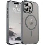 Loadbasket Premium iPhone 16 Pro Max Case, MagSafe Compatible, Shockproof Matte Grey