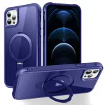 Beats iPhone 16 Pro Case with MagSafe Blue - Shockproof Protection & 360° Ring Holder