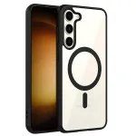 Magsafe Black Case For Samsung Galaxy S23 Phone Case- Protect and Power Up in Style