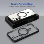 Magsafe Black Case For Samsung Galaxy S23 Phone Case- Protect and Power Up in Style