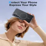 Samsung Galaxy S24 Magsafe Case - Shockproof Grey Design For Ultimate Protection