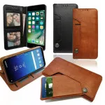 iPhone 16 Luxury Leather Magnetic Wallet Case with Card Holder - Ultra-Slim, Secure Closure, Elegant RFID Protection