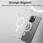 iPhone 12 Pro Max Clear MagSafe Case, 10FT Drop Resistant, Non-Yellowing Transparent Cover | UK