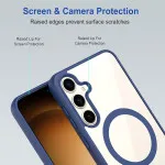 Samsung Galaxy S24 FE Navy Blue Case With MagSafe – Secure & Stylish Design